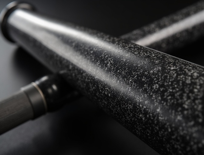 野球バット 施工後